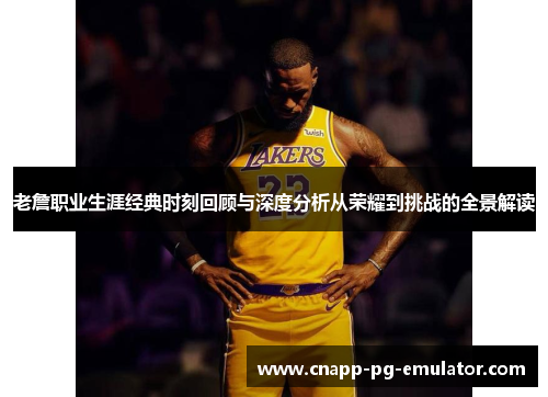 老詹职业生涯经典时刻回顾与深度分析从荣耀到挑战的全景解读